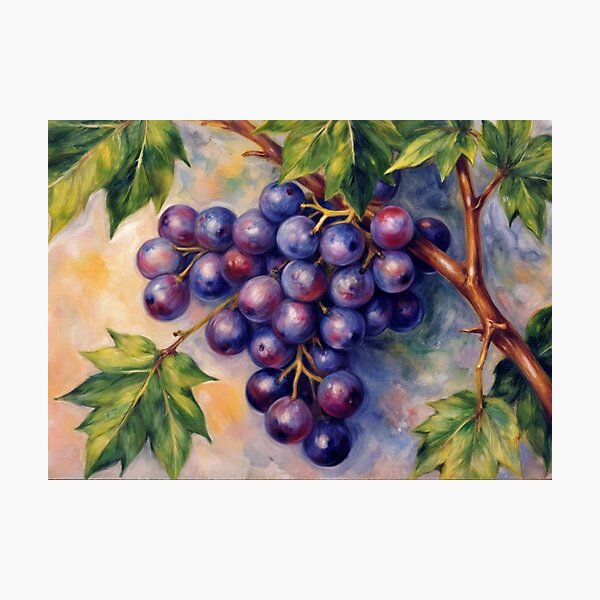 Item preview, Bunch of Wild Grapes designed and sold by M-Y-A-R-T-.