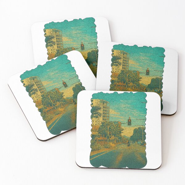 Item preview, Crossing in Cairns | Tropical City Stillness - Everyday Calm designed and sold by GEEEN.
