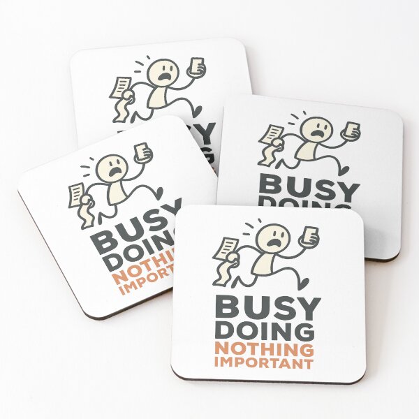 Item preview, Busy Doing Nothing Important – Funny Relatable Comic Design designed and sold by Domci.