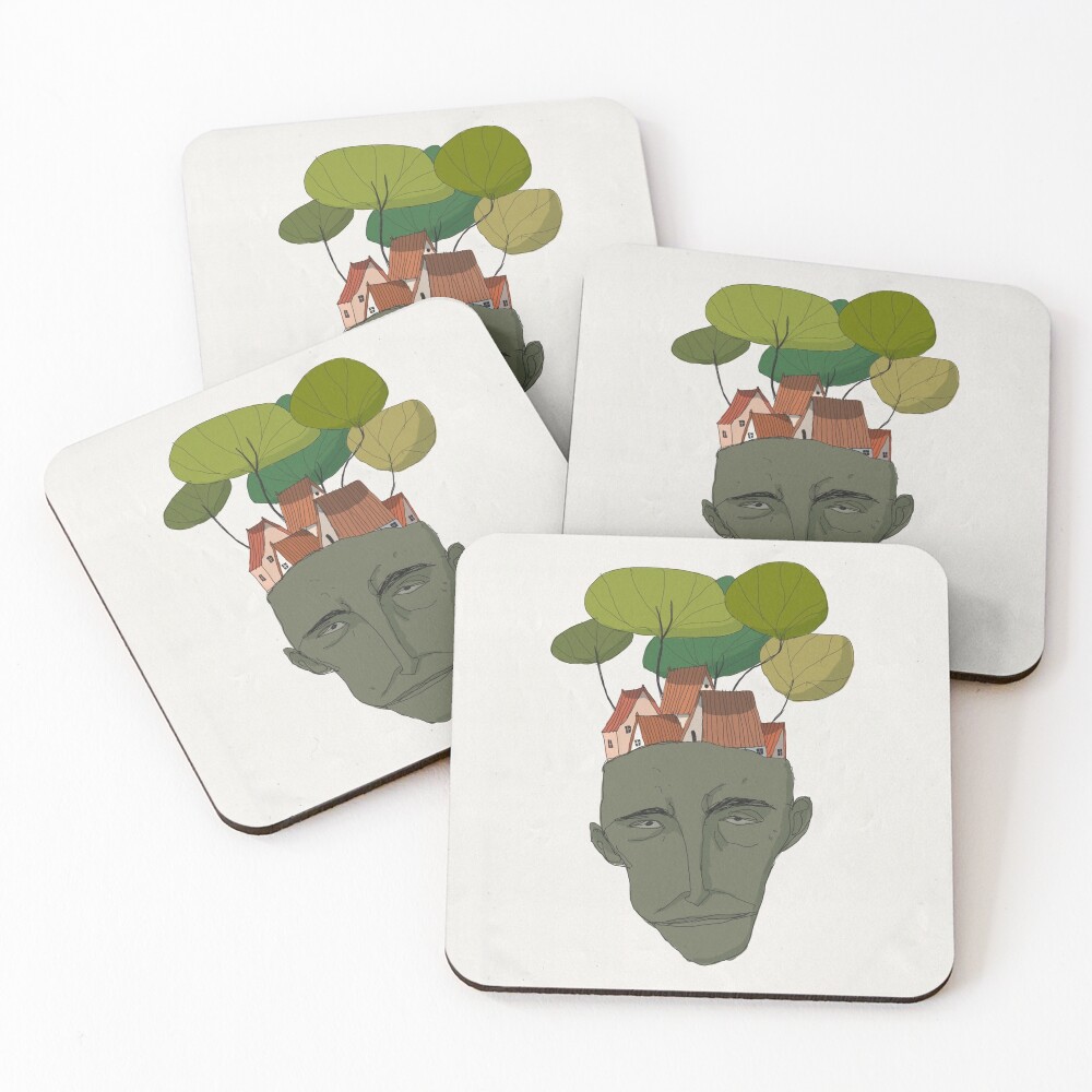 Item preview, Coasters (Set of 4) designed and sold by VESLE.