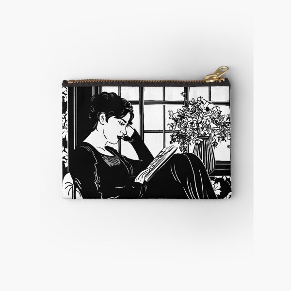 Item preview, Peaceful reading by the windowsill, Jane Austen quote designed and sold by IzzDesign.