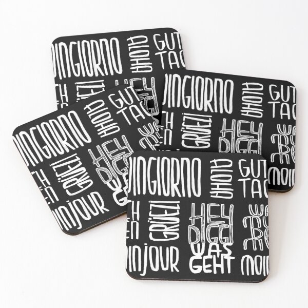 Item preview, Say hello, Moinsen, moinjour, funny greeting designed and sold by badlydrawnbabe.