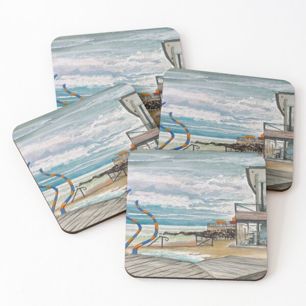 Item preview, Burnie Beachfront designed and sold by SueHolmArt.