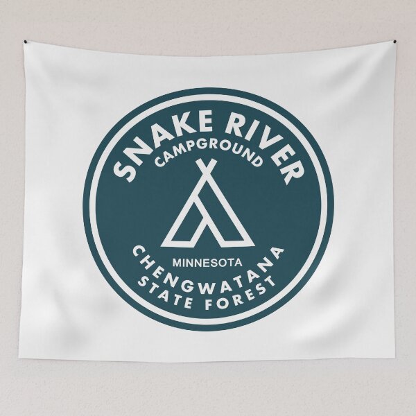 Item preview, Snake River Campground Chengwatana State Forest Minnesota Tent designed and sold by bivenart.