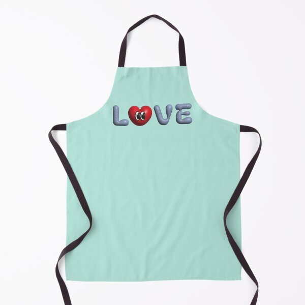 Item preview, Cute 3D LOVE Text with Heart Eyes | Fun Romantic Design designed and sold by hyehye33.