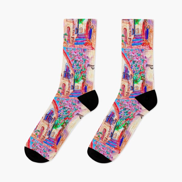 Item preview, Mediterranean street scene sicily designed and sold by drp24.