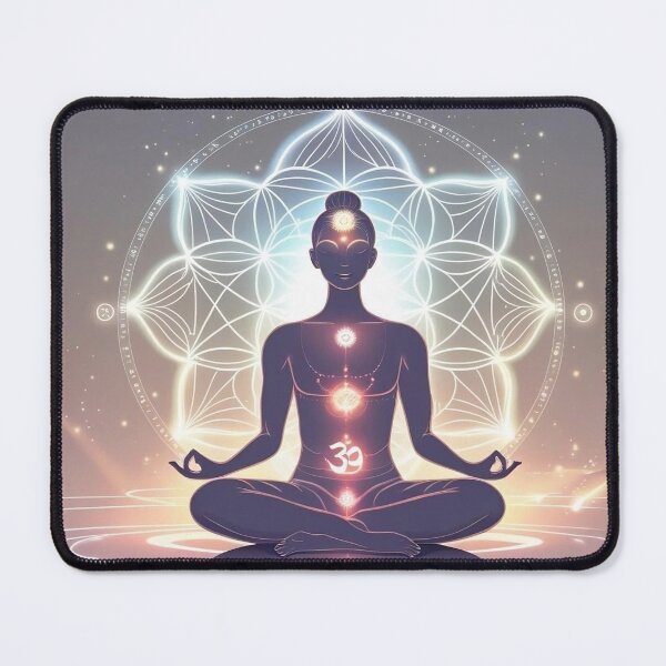 Item preview, "Chakra Alignment Meditation Art" designed and sold by Nicola369.