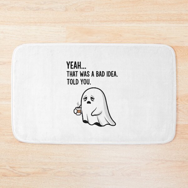 Item preview, Ghost of Regret – Sarcastic Funny Ghost With Relatable Text designed and sold by MegzDesign.