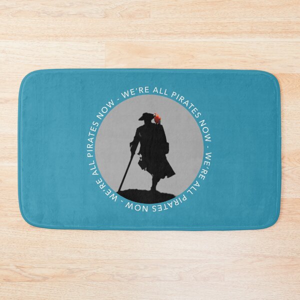 Item preview, We're All Pirates Now !  -  white lettering designed and sold by WanderingAtom.