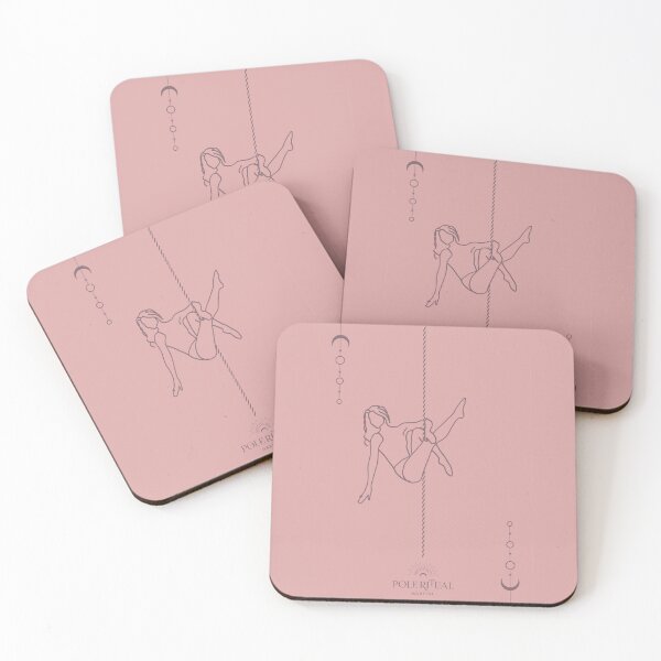 Item preview, Pole dancing illustration | Pink Powder collection designed and sold by Chimera Craft.