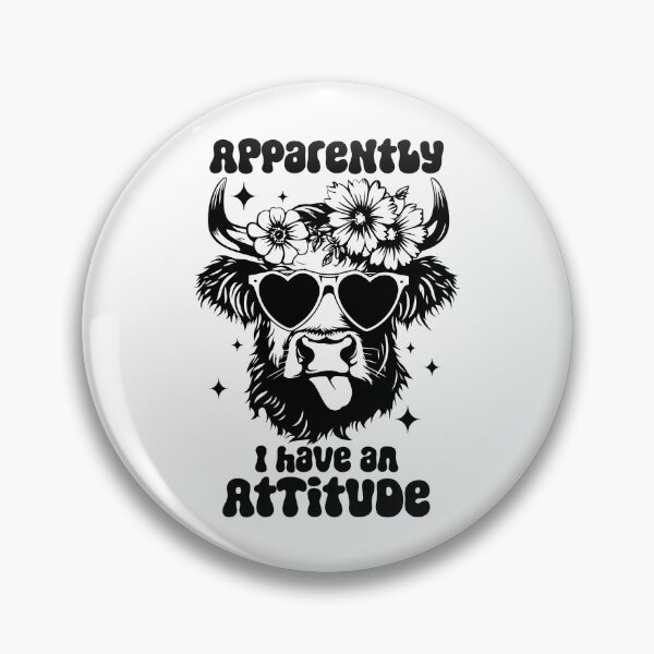 Item preview,  Apparently I Have an Attitude designed and sold by Hairball-Pets.