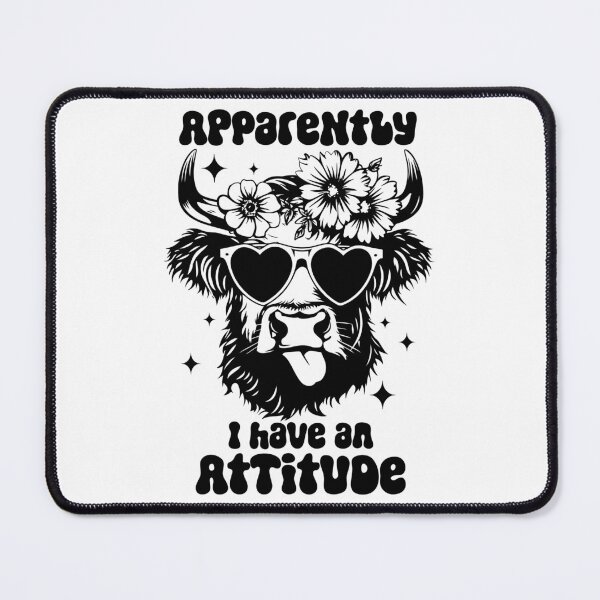 Item preview,  Apparently I Have an Attitude designed and sold by Hairball-Pets.