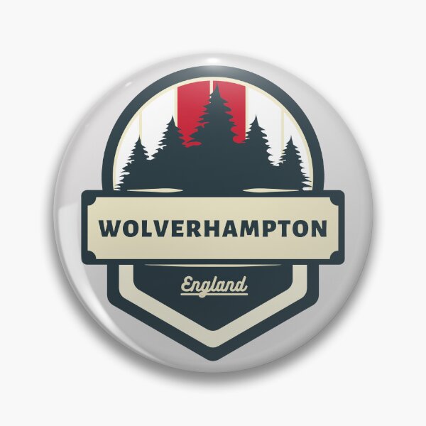 Item preview, Wolverhampton England Retro Vintage Badge designed and sold by World Designs.