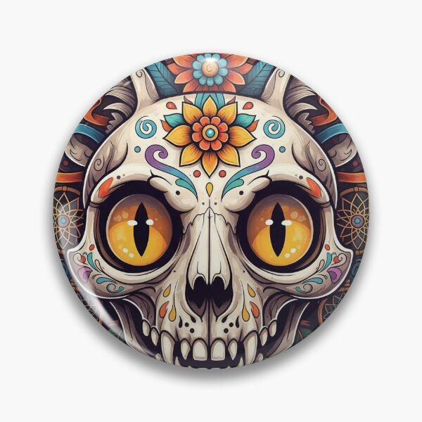 Item preview, hobo cat skull designed and sold by DRIVNdesign.