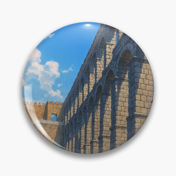 Item preview, Roman Stone Aqueduct in Segovia Spain designed and sold by KAI-Studio.