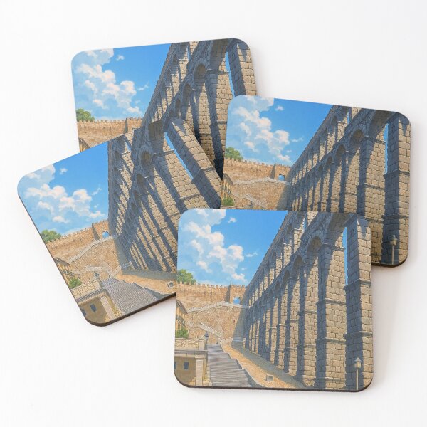 Item preview, Roman Stone Aqueduct in Segovia Spain designed and sold by KAI-Studio.