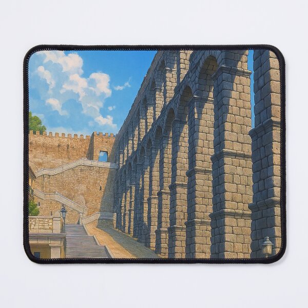 Item preview, Roman Stone Aqueduct in Segovia Spain designed and sold by KAI-Studio.