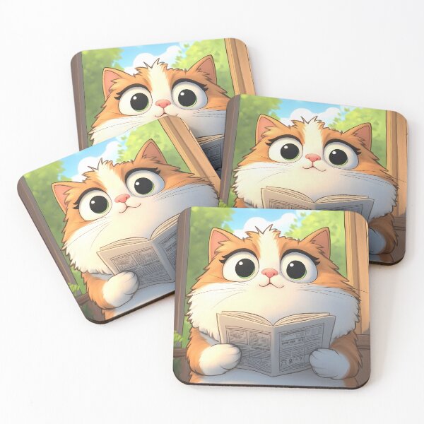 Item preview, Animal Adorable Turkish Van Cat Reads Newspaper Toilet Moment designed and sold by earlobejerk.
