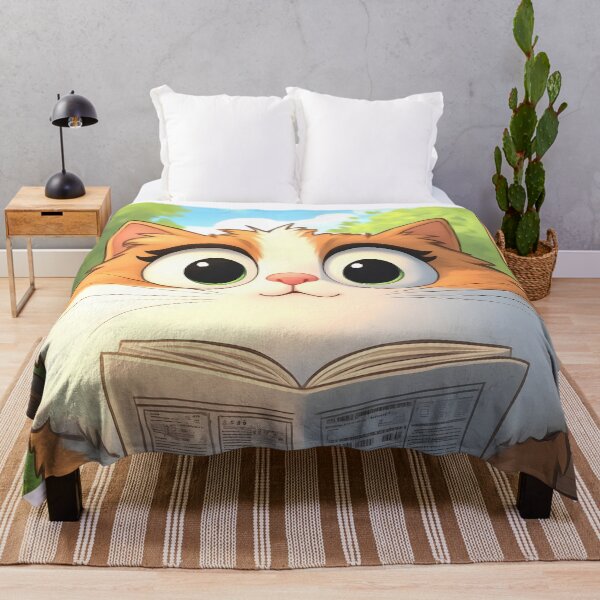 Item preview, Animal Adorable Turkish Van Cat Reads Newspaper Toilet Moment designed and sold by earlobejerk.