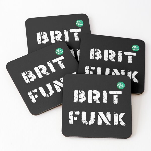 Item preview, BRIT FUNK - White Lettering - with Direct Drive badge designed and sold by DirectDrive85.