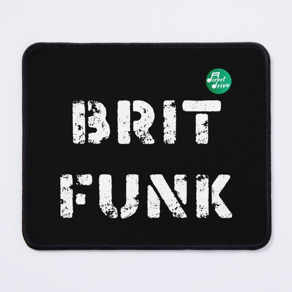 Item preview, BRIT FUNK - White Lettering - with Direct Drive badge designed and sold by DirectDrive85.