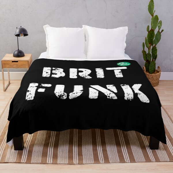 Item preview, BRIT FUNK - White Lettering - with Direct Drive badge designed and sold by DirectDrive85.