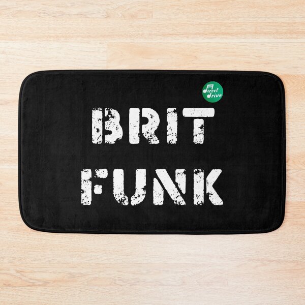 Item preview, BRIT FUNK - White Lettering - with Direct Drive badge designed and sold by DirectDrive85.