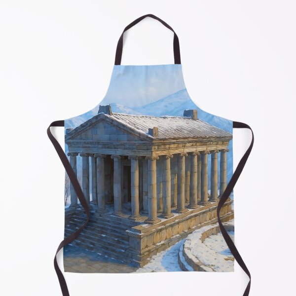 Item preview, The Garni Temple of Armenia in Winter designed and sold by KAI-Studio.