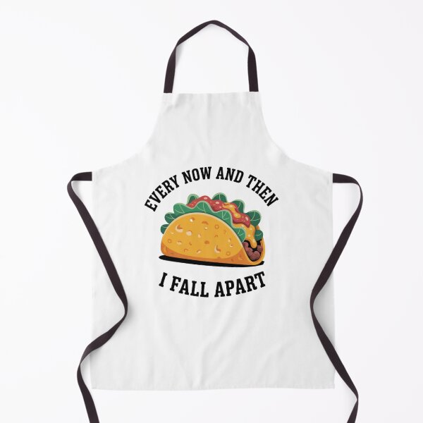 Item preview, Funny Taco Pun Shirt - "Every Now and Then I Fall Apart" - Cute Food Humor Tee for Taco Lovers & Mexican Food Fans designed and sold by Maddy V Store.