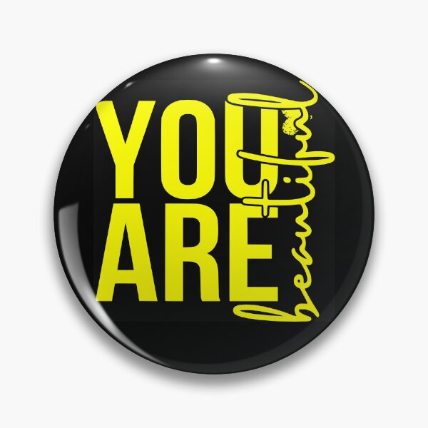 Item preview, You Are Beautiful - Yellow designed and sold by NobodyLG.