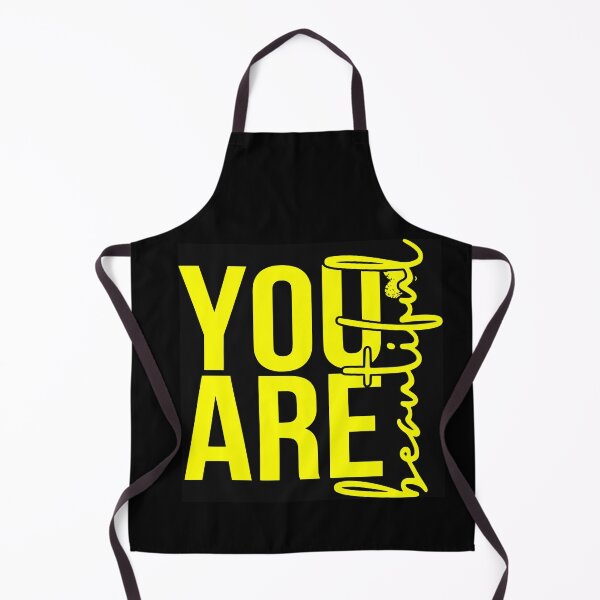 Item preview, You Are Beautiful - Yellow designed and sold by NobodyLG.