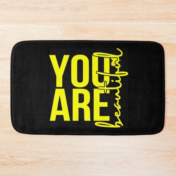 Item preview, You Are Beautiful - Yellow designed and sold by NobodyLG.