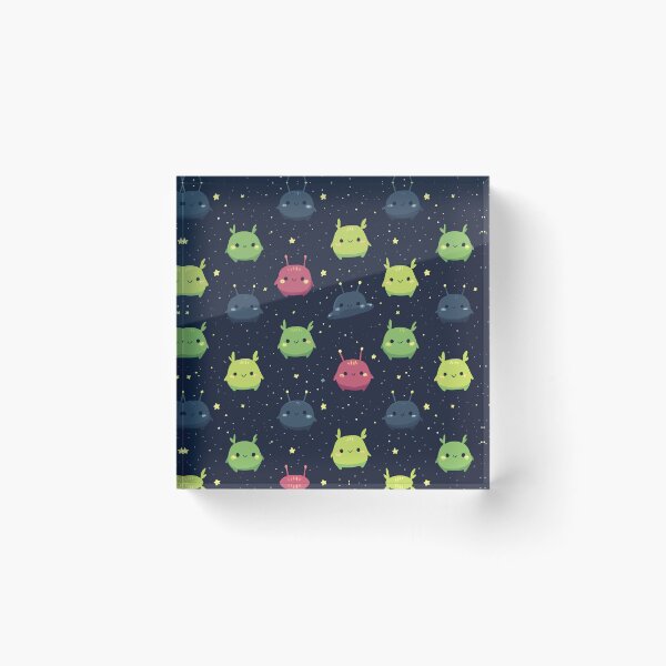 Item preview, Whimsical Alien Pattern designed and sold by bapupa.