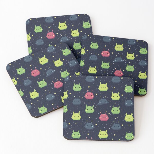 Item preview, Whimsical Alien Pattern designed and sold by bapupa.