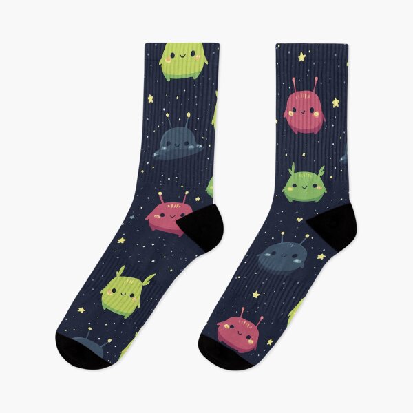 Item preview, Whimsical Alien Pattern designed and sold by bapupa.