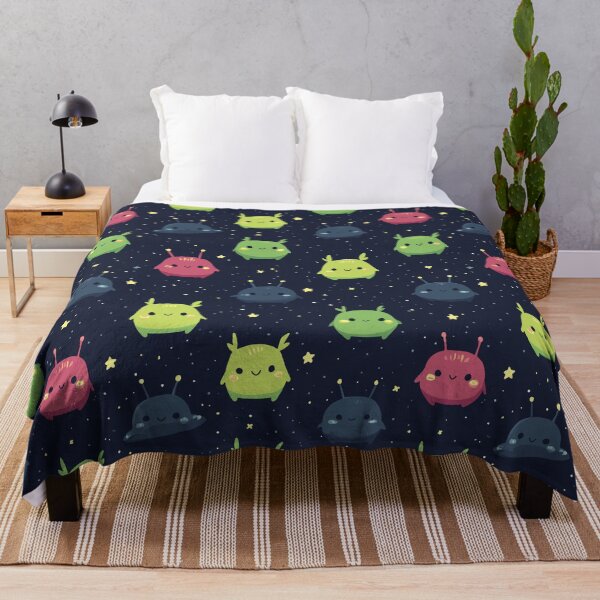 Item preview, Whimsical Alien Pattern designed and sold by bapupa.