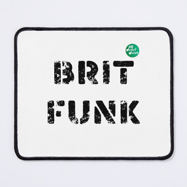 Item preview, Brit Funk - Black Lettering - with Direct Drive badge designed and sold by DirectDrive85.