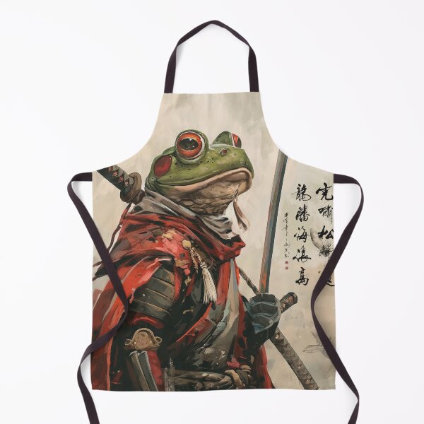 Item preview, Samurai Frog - Japanese Traditional/Modern Art | Wall Art | Modern Decoration | Ukiyo-e Art designed and sold by alfmar.