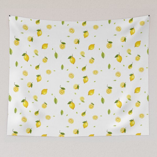 Item preview, Summery lemons designed and sold by Merrylands Artshop.
