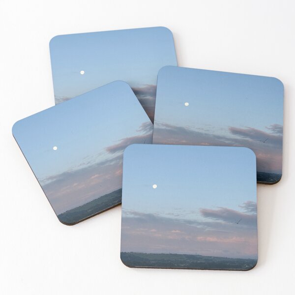 Item preview, The Morning Sunrise Alongside The Moon  designed and sold by MinnieandMe.