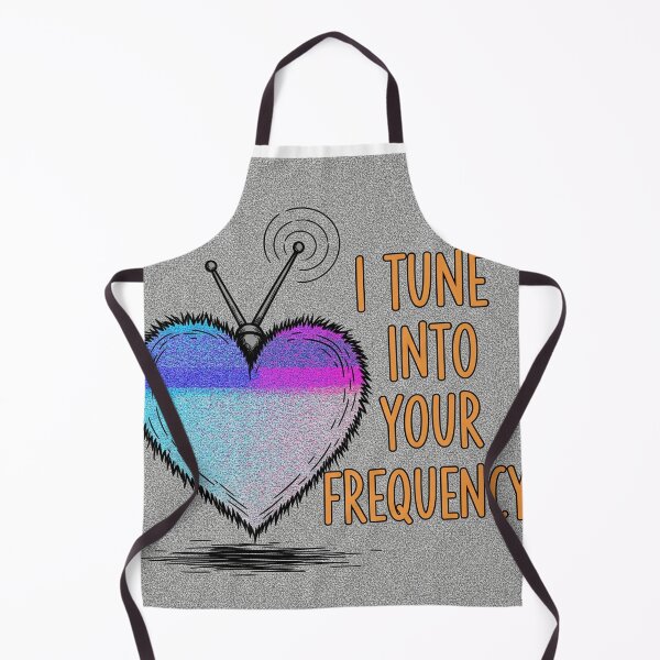 Item preview, I Tune Into Your Frequency Heart designed and sold by Owcomm.
