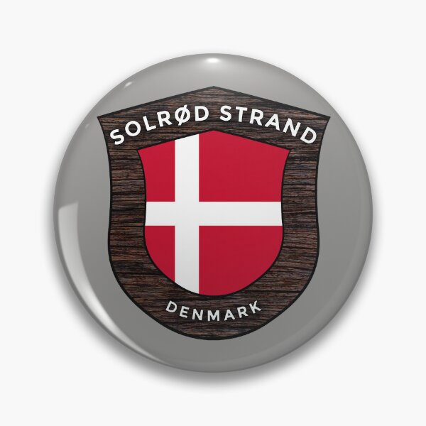 Item preview, Solrød Strand Denmark Emblem Flag designed and sold by World Designs.