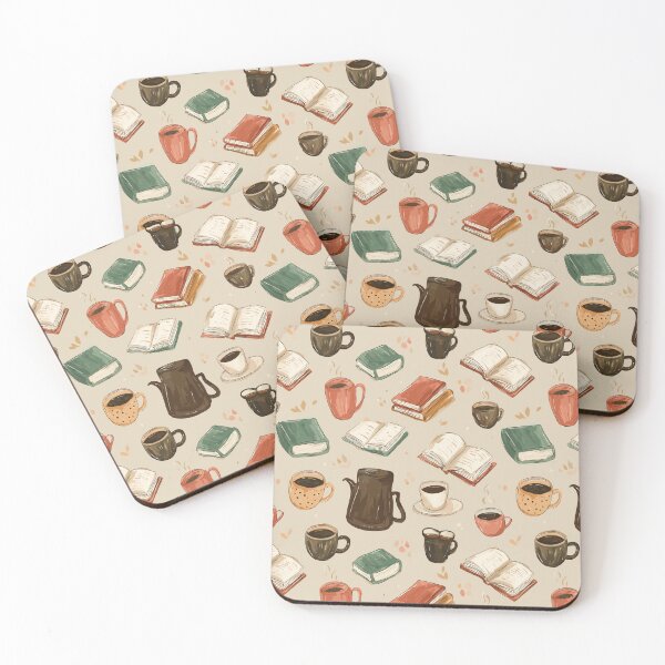 Item preview, Seamless Bookworm Pattern designed and sold by bapupa.