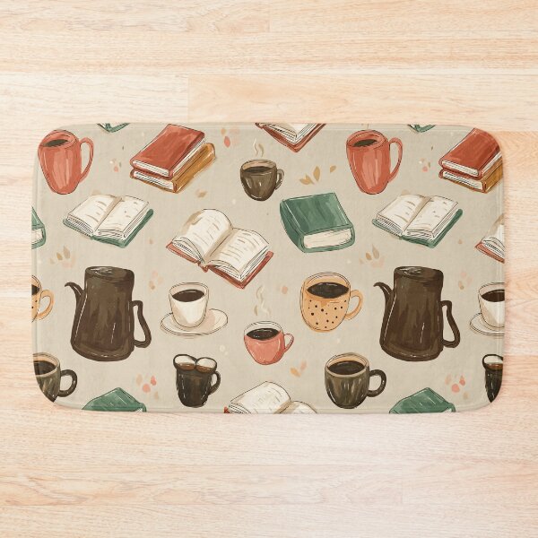 Item preview, Seamless Bookworm Pattern designed and sold by bapupa.
