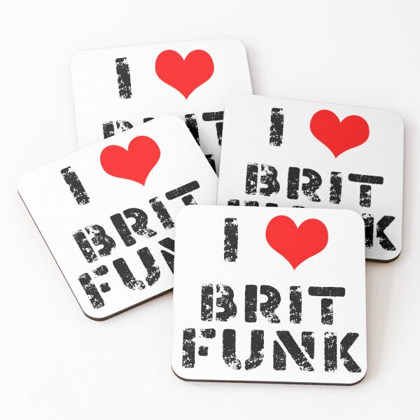 Item preview, I Love Brit Funk - Black Lettering designed and sold by DirectDrive85.