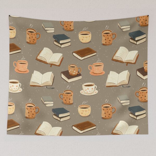 Item preview, Studious Bookworm Pattern designed and sold by bapupa.