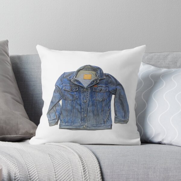 Denim Throw Pillow