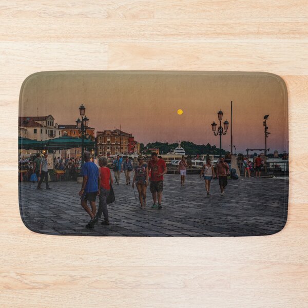 Item preview, Sunset and full moon on Riva degli Schiavoni, Venice designed and sold by Steven Weeks.