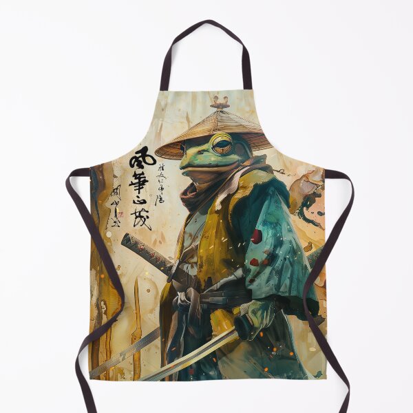 Item preview, Samurai Frog - Japanese Traditional/Modern Art | Wall Art | Modern Decoration | Ukiyo-e Art designed and sold by alfmar.