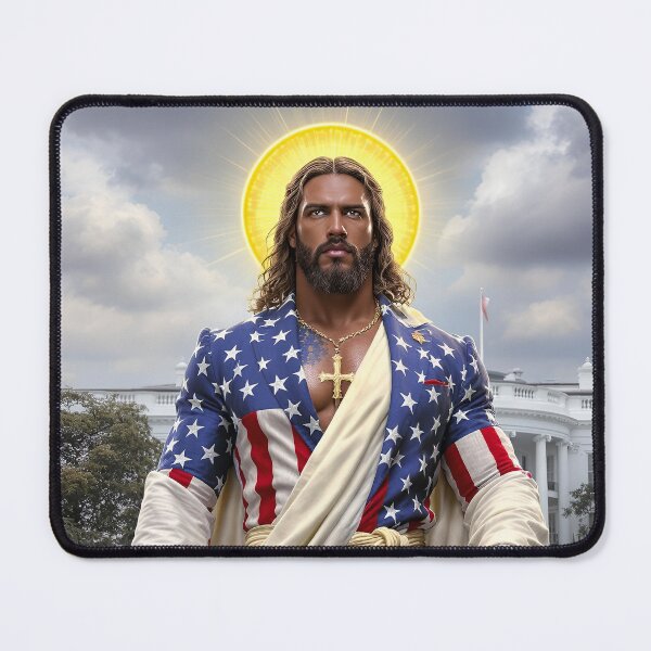 Item preview, Jesus at the White House designed and sold by Corinne Basabe.